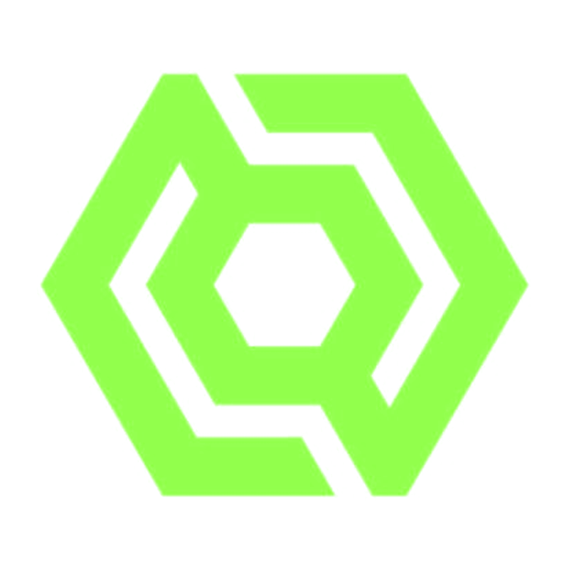 PoUT green hexagonal emblem